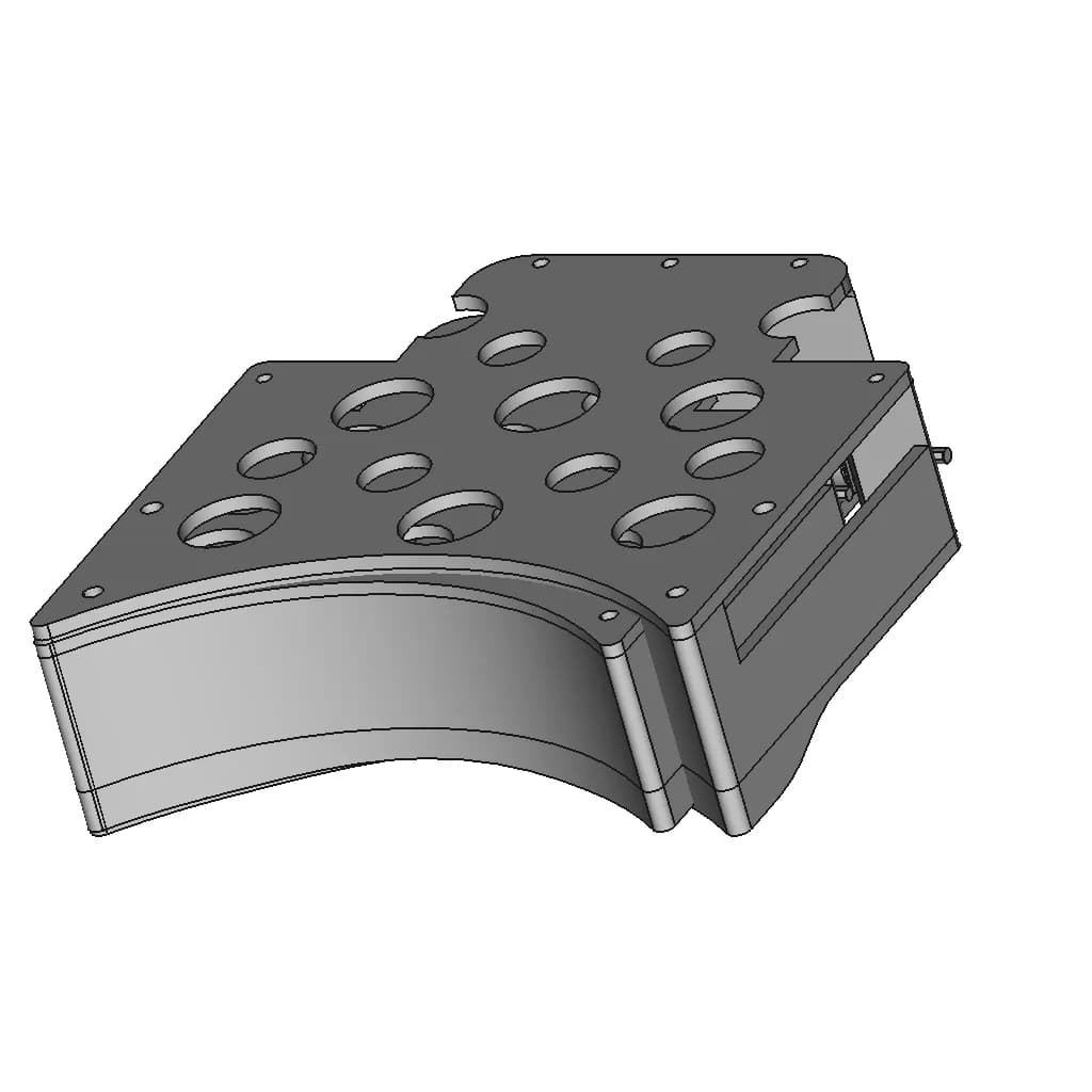 Robotfutbolpololu14X14 - Standard Mechanical Component_60_30_degree_snapshot
