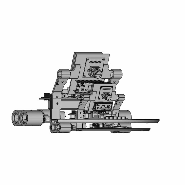 Fastest Line Follower V2 | 3D Engineering Design File