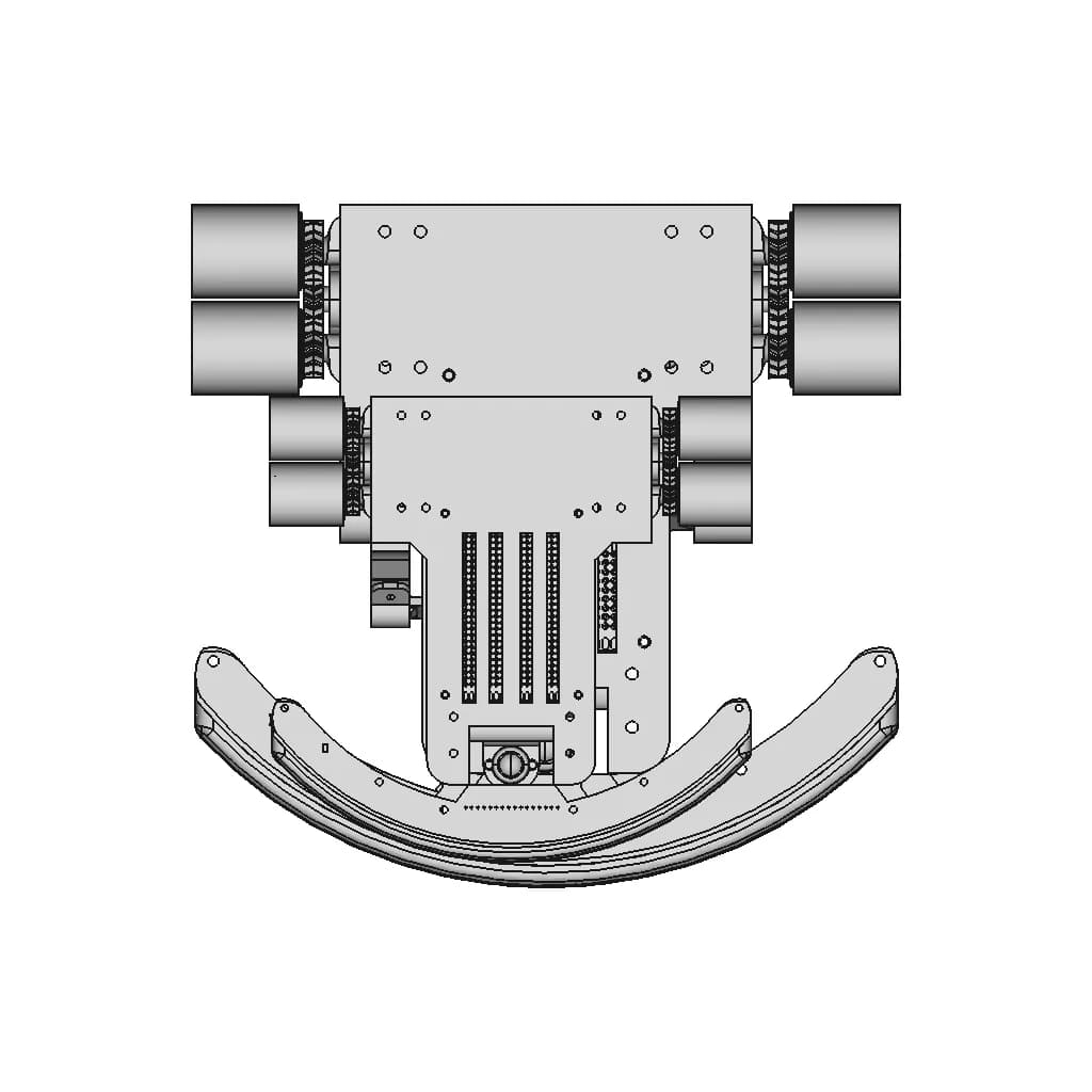 Fastest Line Follower V2 | 3D Engineering Design File_90_0_degree_snapshot