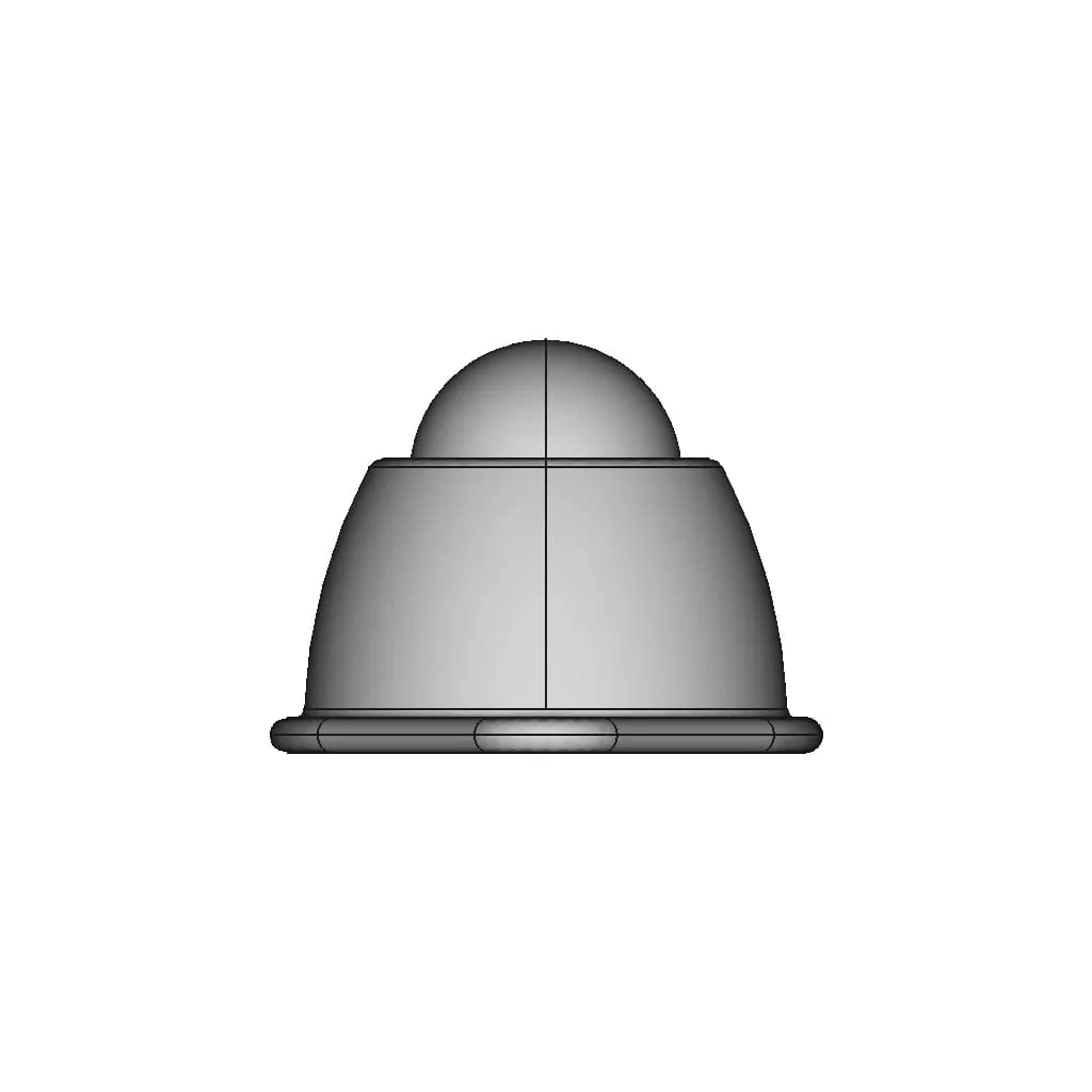 Eye Ball Roller Wheel | High-Quality CAD Model_0_270_degree_snapshot