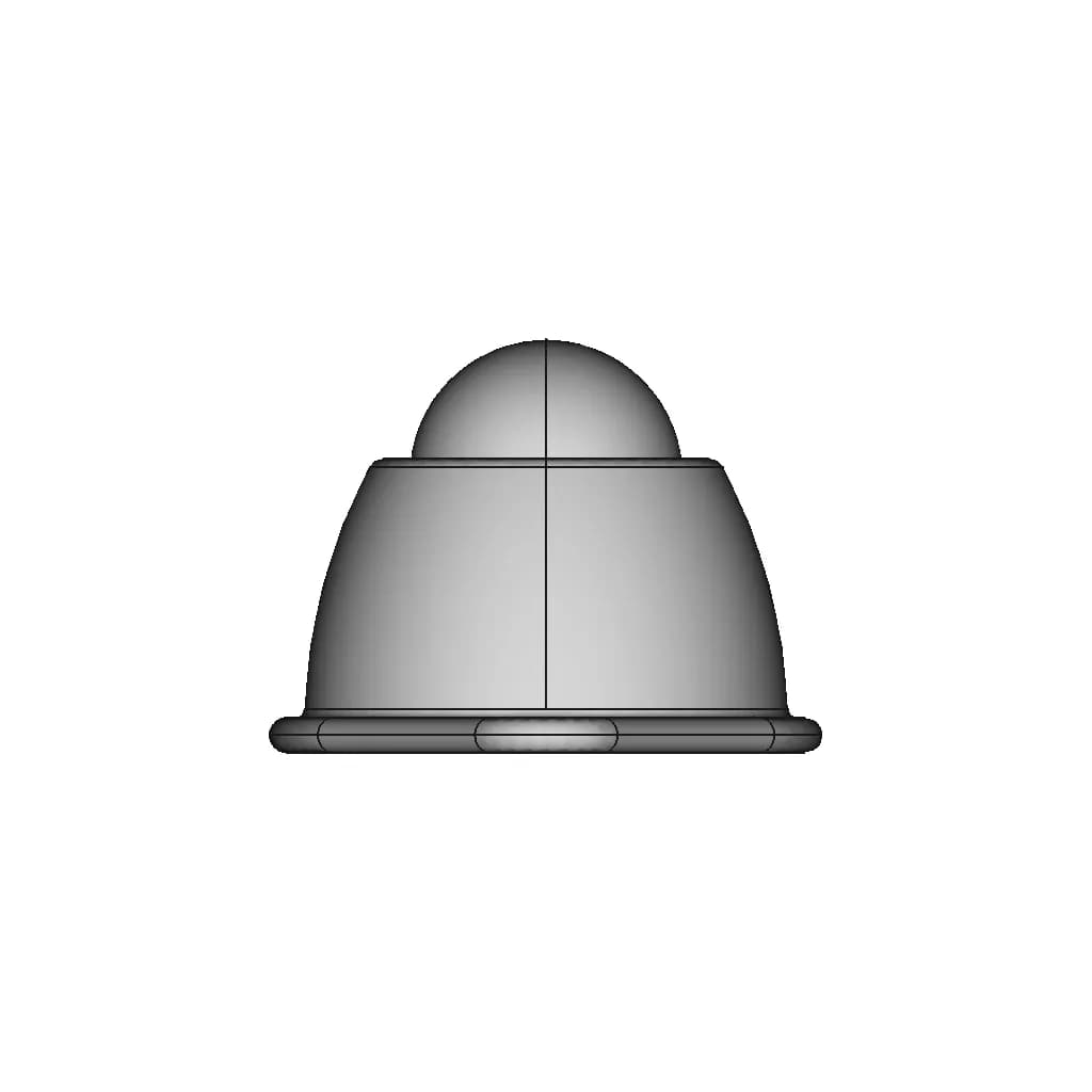 Eye Ball Roller Wheel | High-Quality CAD Model_0_90_degree_snapshot