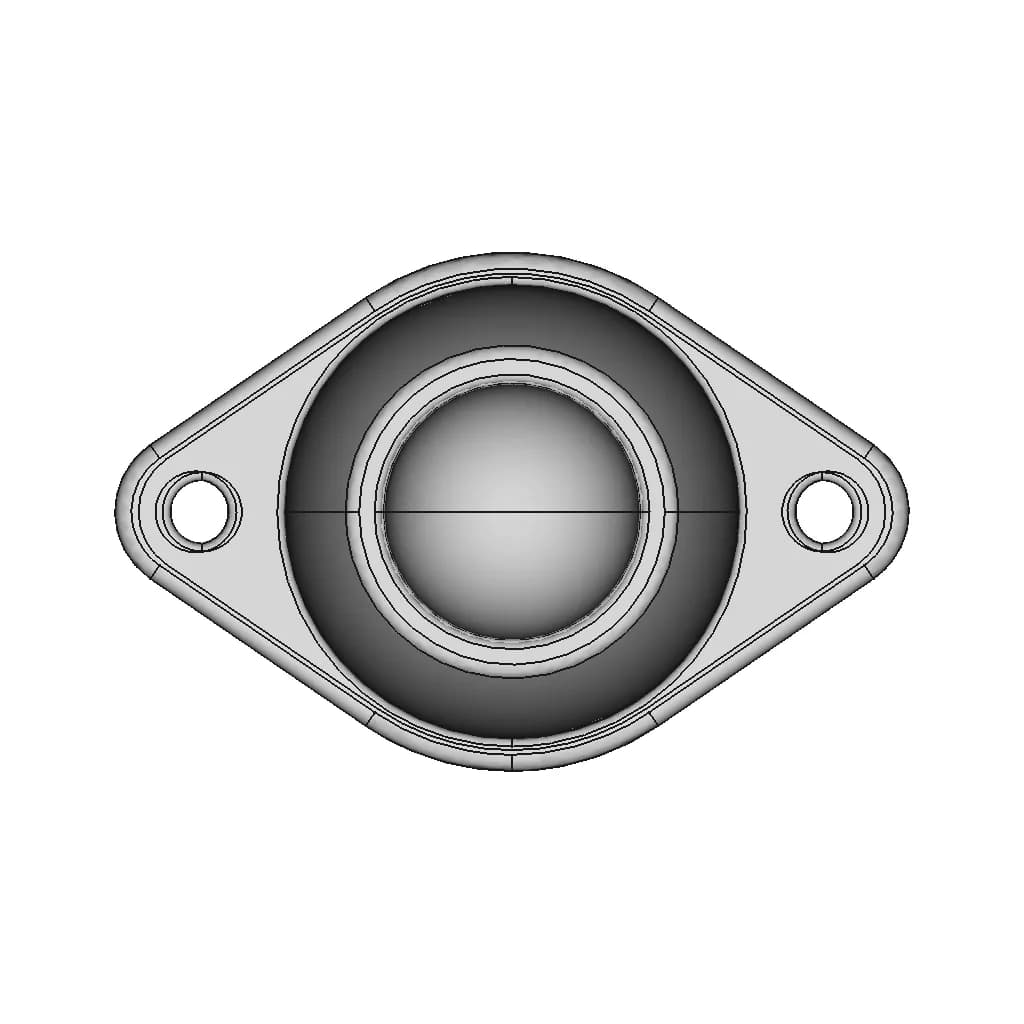 Eye Ball Roller Wheel | High-Quality CAD Model_270_0_degree_snapshot