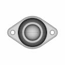Eye Ball Roller Wheel | High-Quality CAD Model_270_0_degree_snapshot