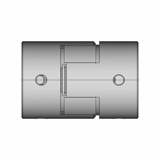 Jaw Couplings - Set Screw 20-8-8 - Downloadable CAD Representation