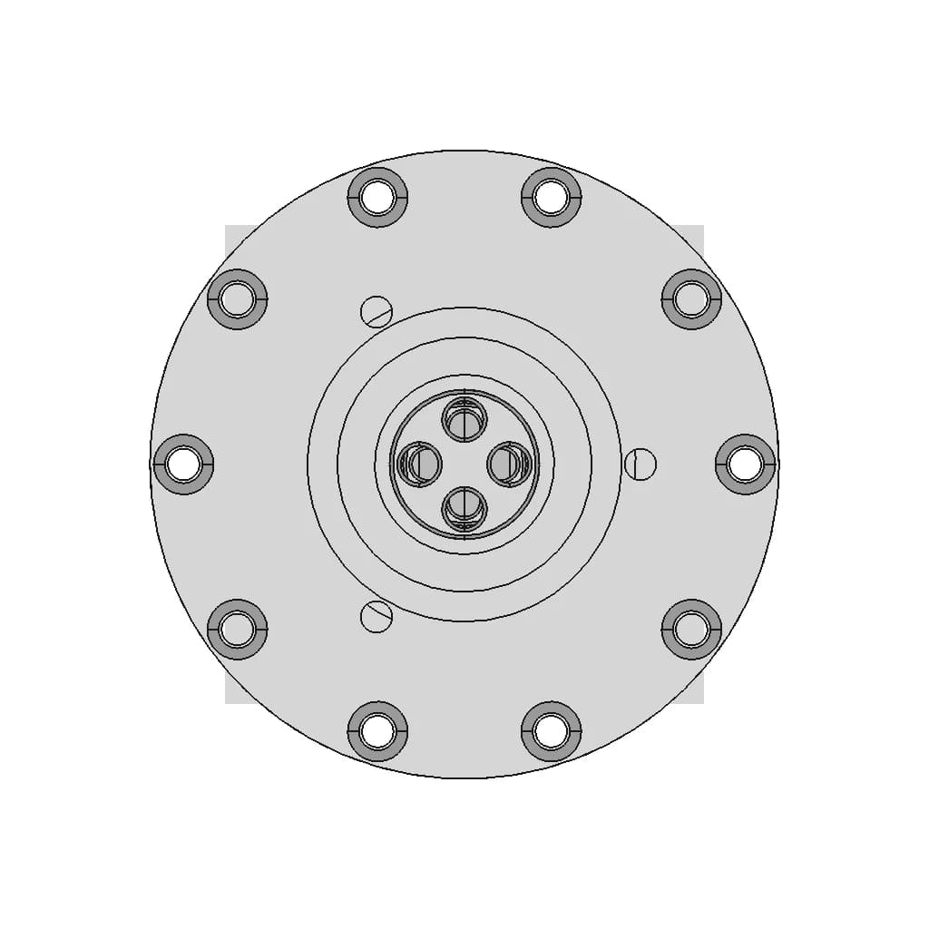 Harmonic-Cycloidal Combination Type Reducer - Downloadable CAD Representation_0_0_degree_snapshot