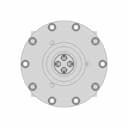 Harmonic-Cycloidal Combination Type Reducer - Downloadable CAD Representation_0_0_degree_snapshot