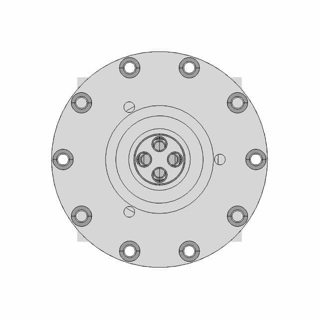 Harmonic-Cycloidal Combination Type Reducer - Downloadable CAD Representation