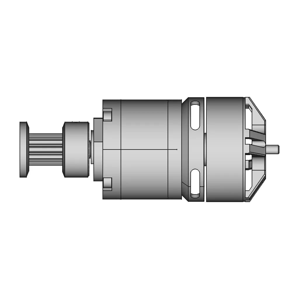 Bldc Motor 1806 With Planetary Reducer Rotalink | 3D Engineering Design File_0_90_degree_snapshot