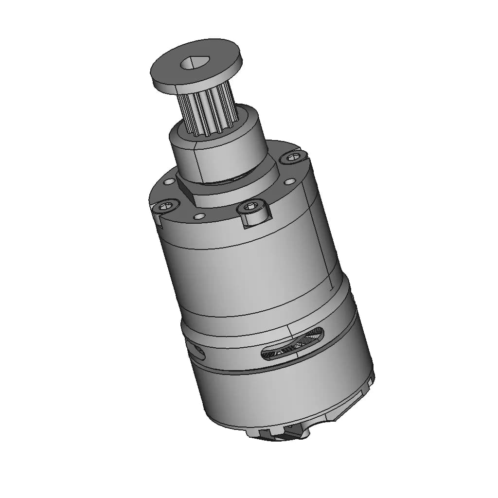 Bldc Motor 1806 With Planetary Reducer Rotalink | 3D Engineering Design File_60_30_degree_snapshot