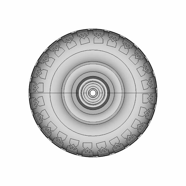 10In Wheel | 3D Engineering Design File