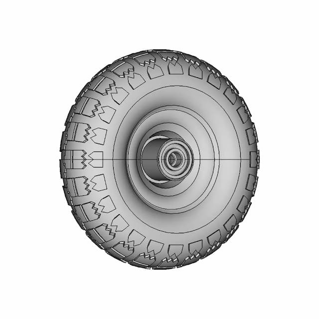 10In Wheel | 3D Engineering Design File