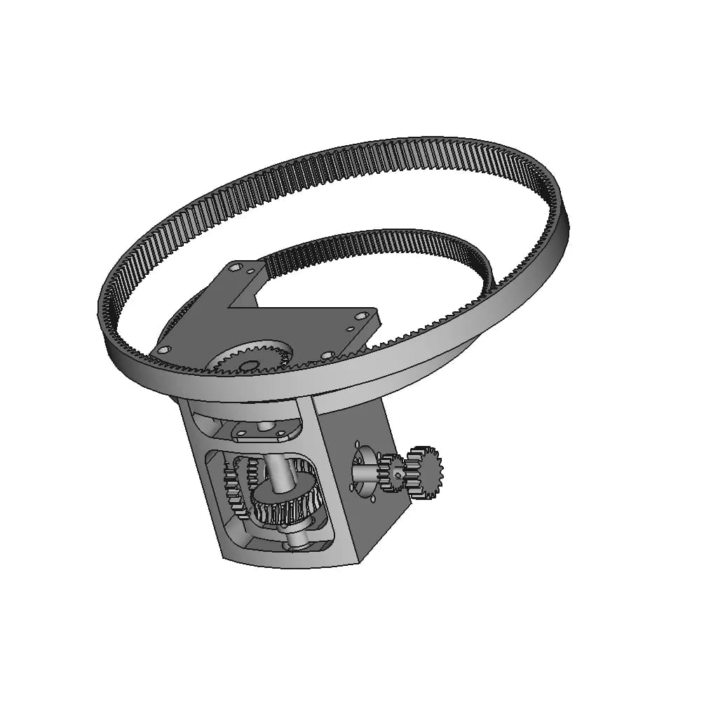 Gear Box - Downloadable CAD Representation_60_30_degree_snapshot