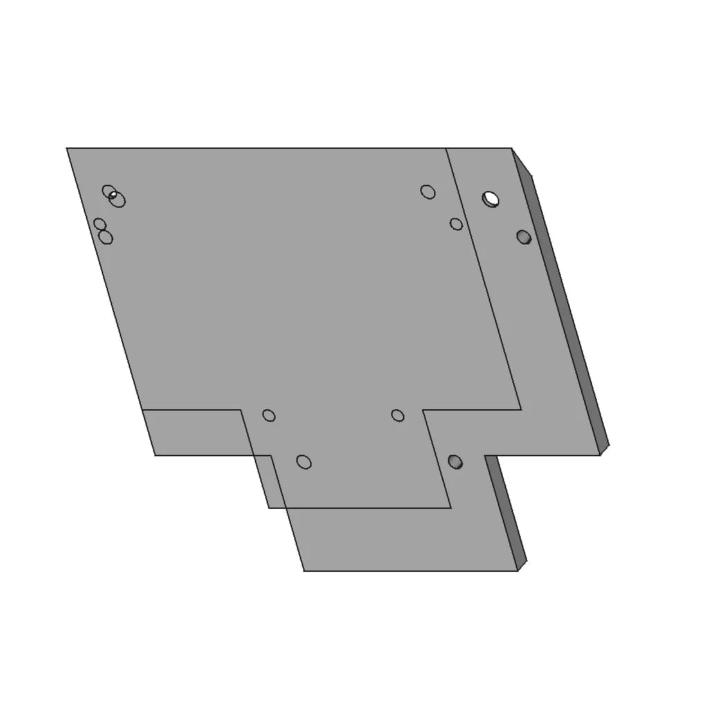 Minisumo Base De Latón Mk1 | High-Quality CAD Model_60_30_degree_snapshot