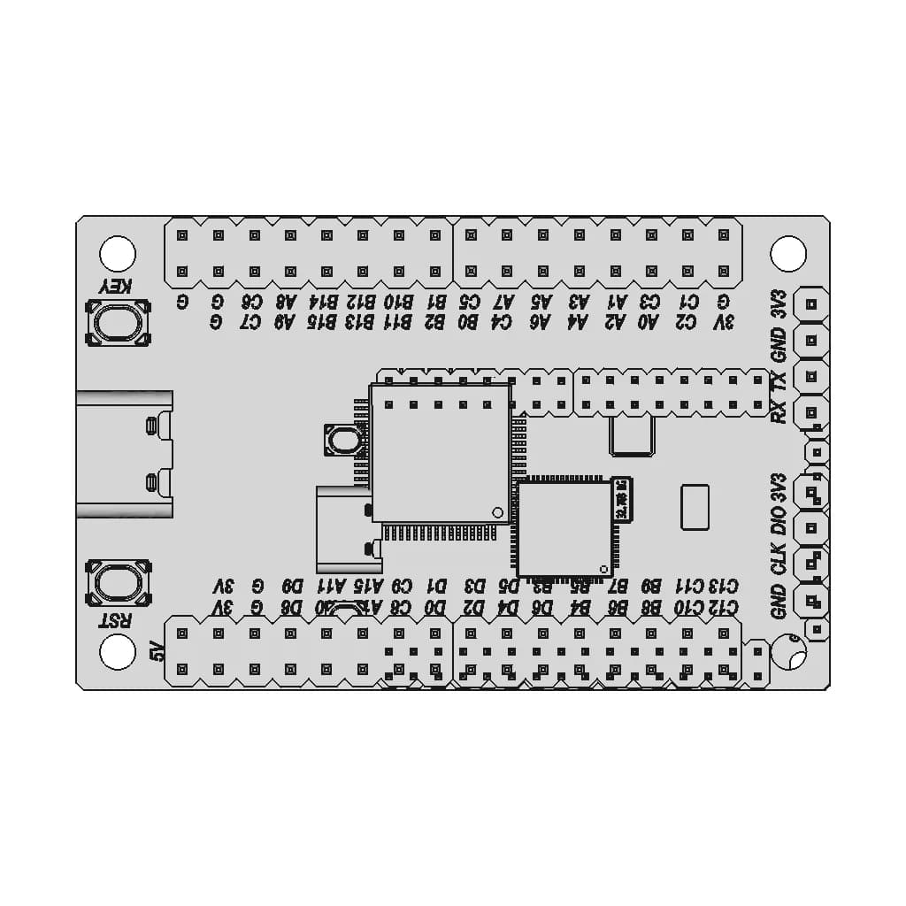Stm32G070Rbt6 Development Board Minimum System Core - Standard Mechanical Component_0_0_degree_snapshot