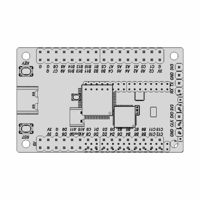 Stm32G070Rbt6 Development Board Minimum System Core - Standard Mechanical Component