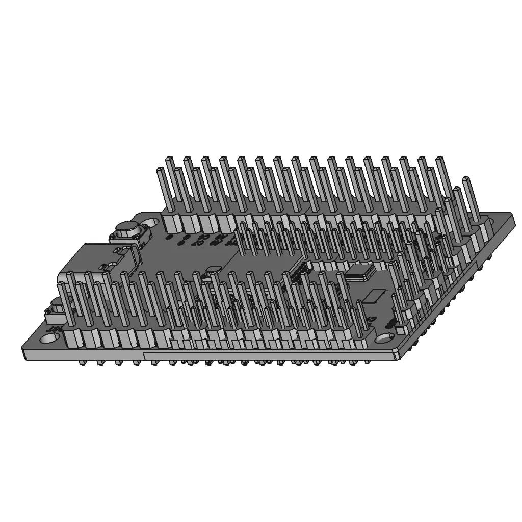 Stm32G070Rbt6 Development Board Minimum System Core - Standard Mechanical Component_60_30_degree_snapshot