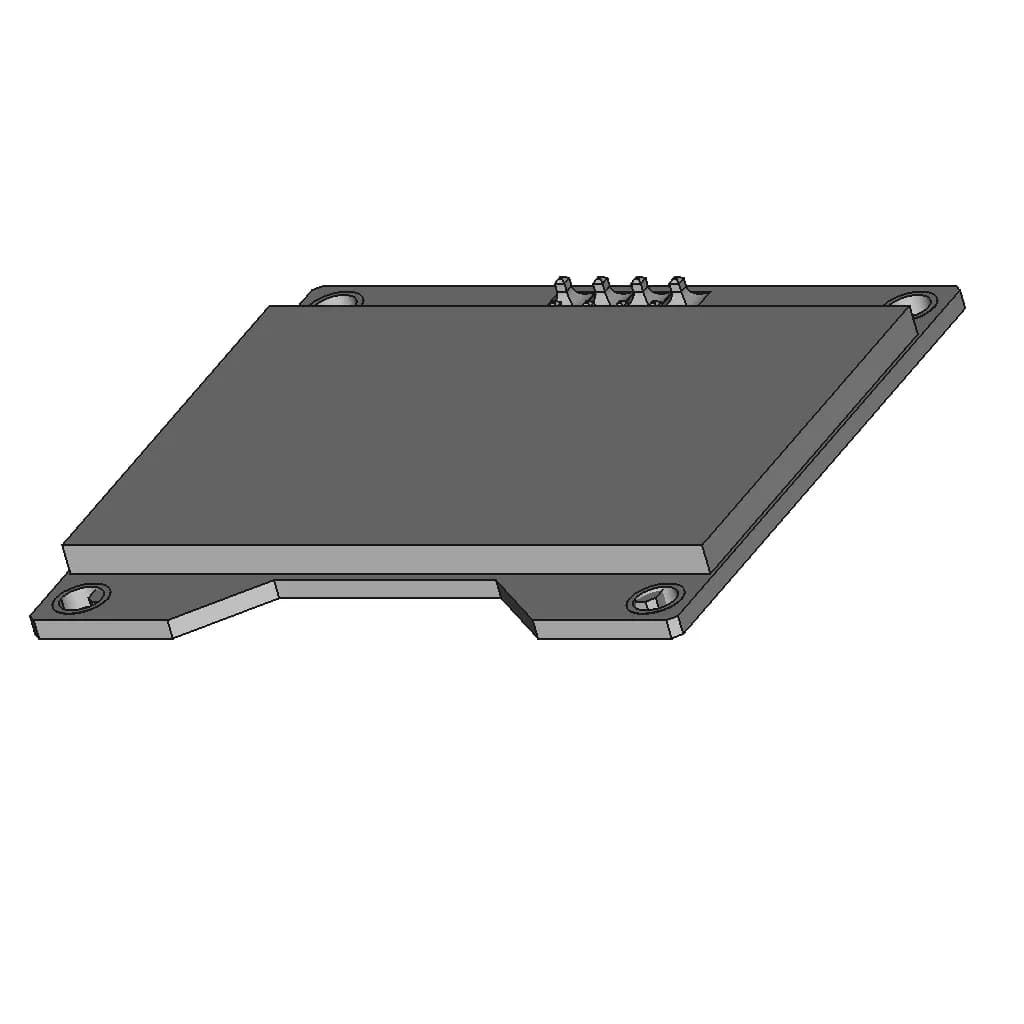 1.54” I2C Oled - Downloadable CAD Representation_60_30_degree_snapshot