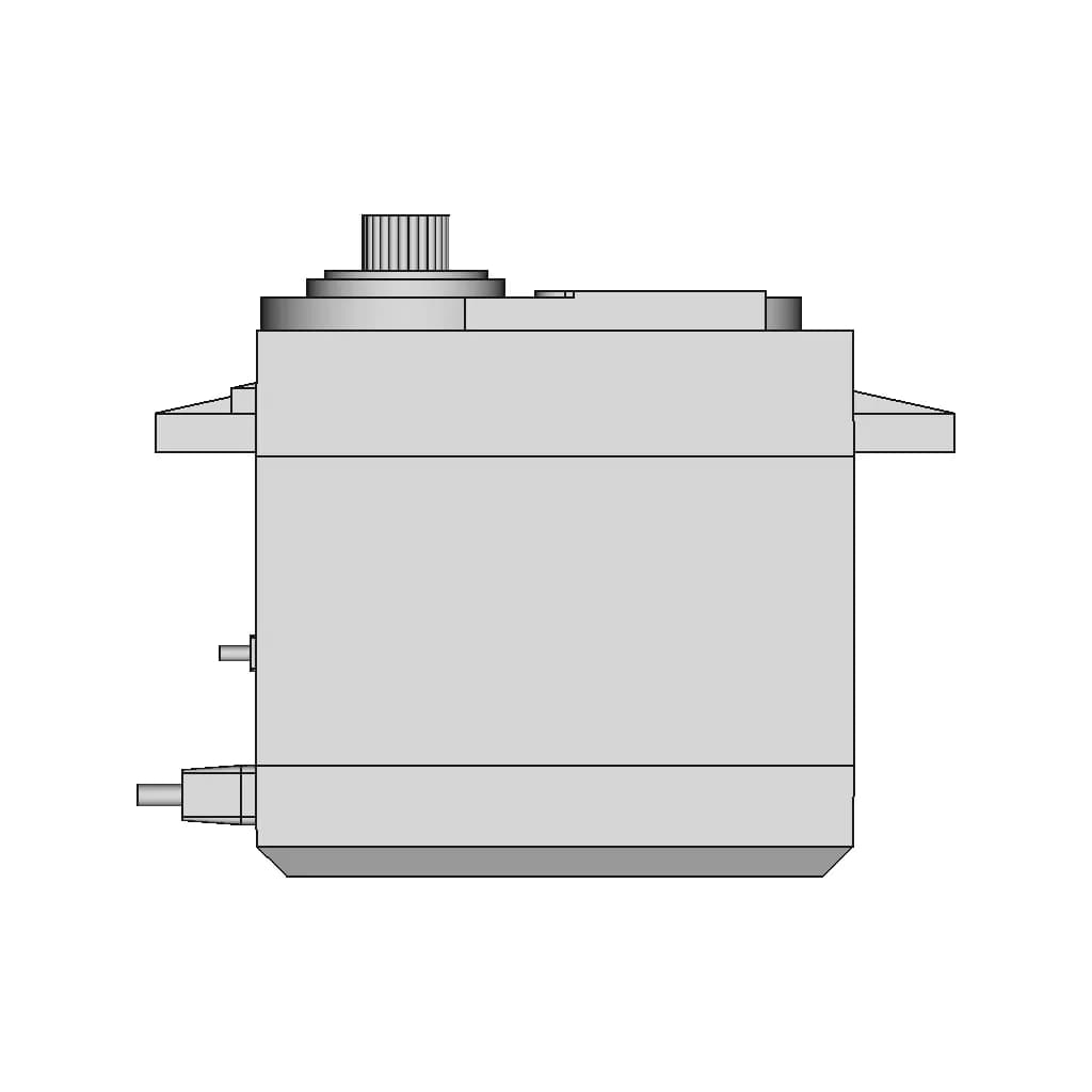 Servo, Standard Size | 3D Engineering Design File_90_0_degree_snapshot