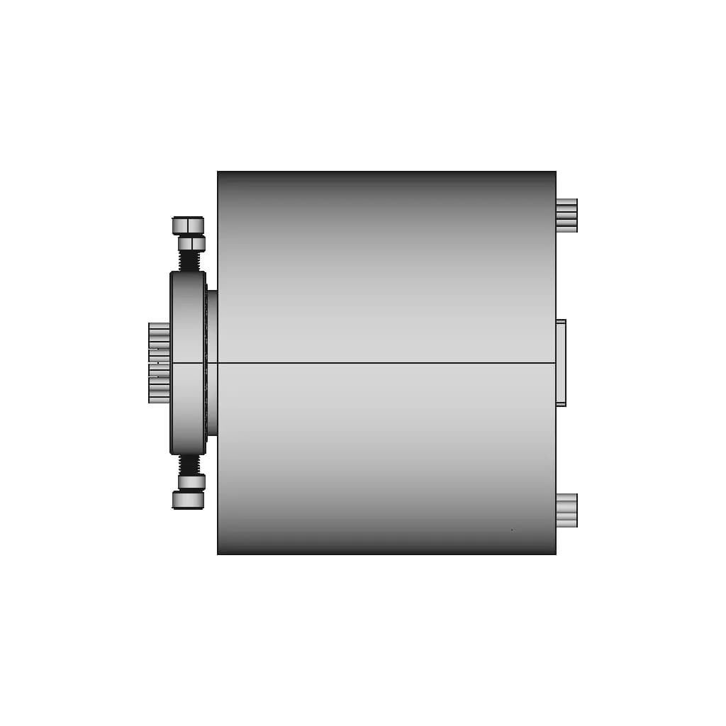 Taidacent 12 Wire 10A 54Mm Od Hollow Slip Ring | 3D Engineering Design File_0_270_degree_snapshot