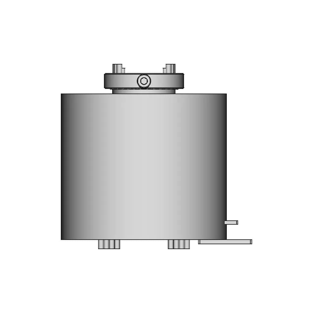 Taidacent 12 Wire 10A 54Mm Od Hollow Slip Ring | 3D Engineering Design File_270_0_degree_snapshot