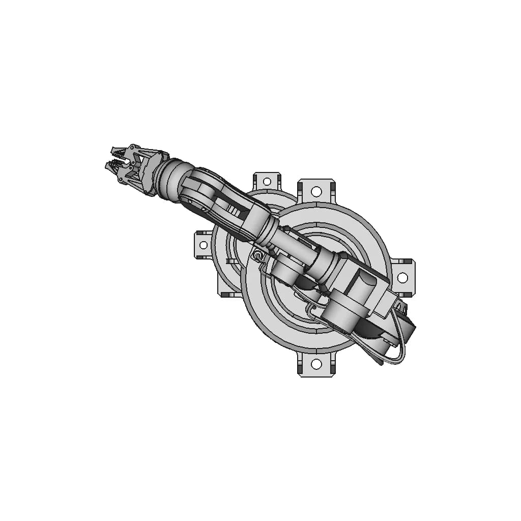 Industrial Robot Arm | High-Quality CAD Model_270_0_degree_snapshot