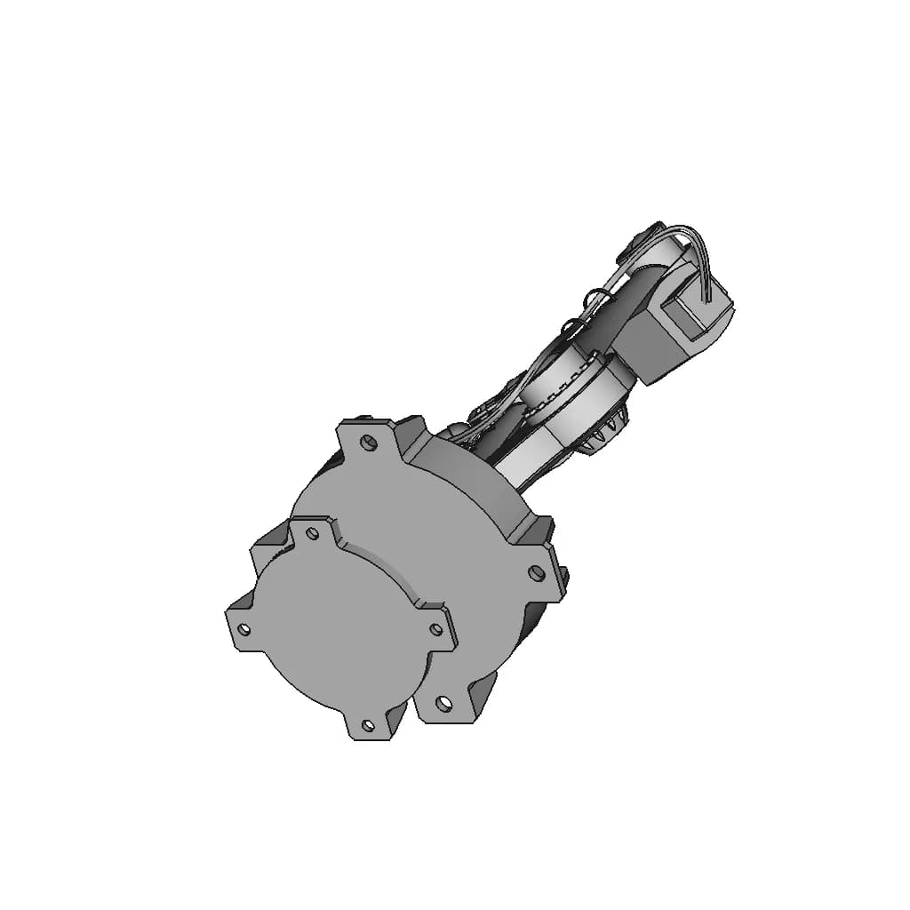 Industrial Robot Arm | High-Quality CAD Model_60_30_degree_snapshot