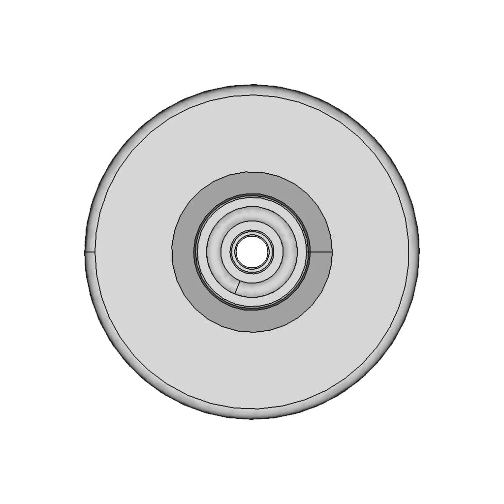 Traktor Light Load Wheel - 65Mm | 3D Engineering Design File_0_270_degree_snapshot