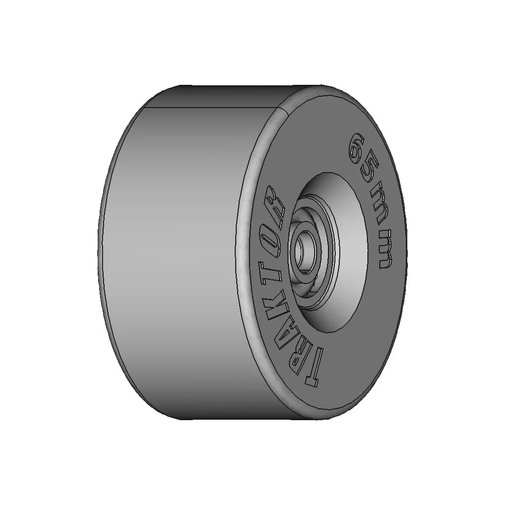 Traktor Light Load Wheel - 65Mm | 3D Engineering Design File_60_30_degree_snapshot