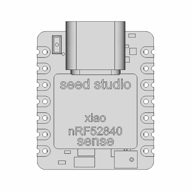 Seed Studio Xiao Nrf-52840 Sense | 3D Engineering Design File