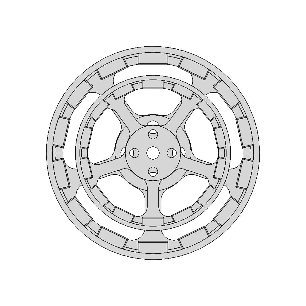 Bldc Motor 5010 - Standard Mechanical Component_90_0_degree_snapshot