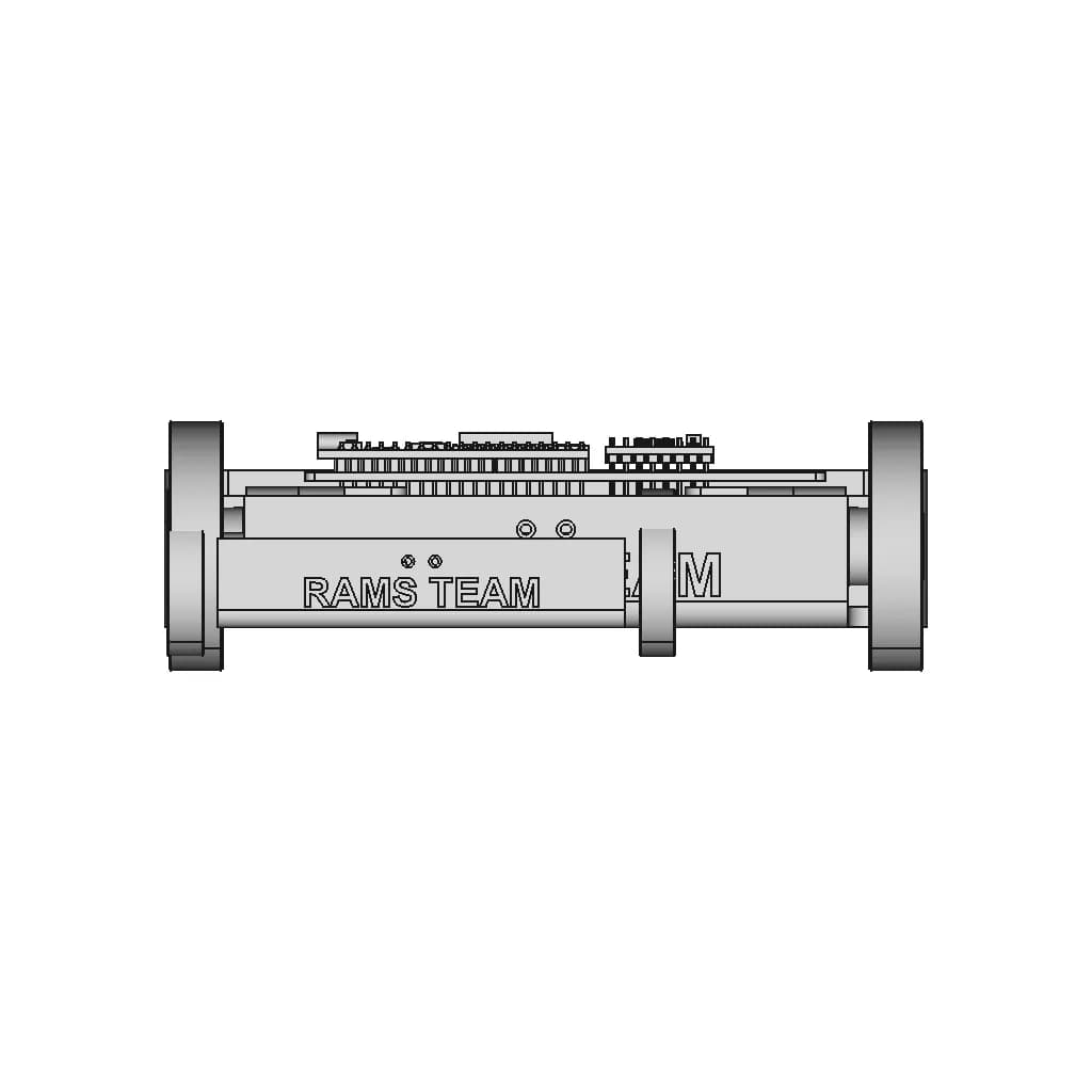 Robot Soccer Amateur 15X15 - Downloadable CAD Representation_90_0_degree_snapshot