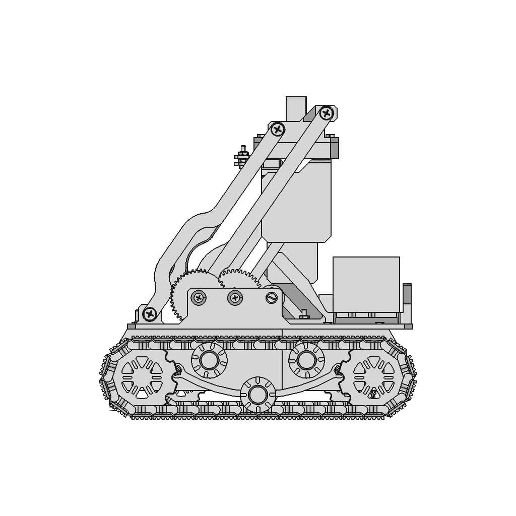 Crawler Robot - Standard Mechanical Component_0_90_degree_snapshot