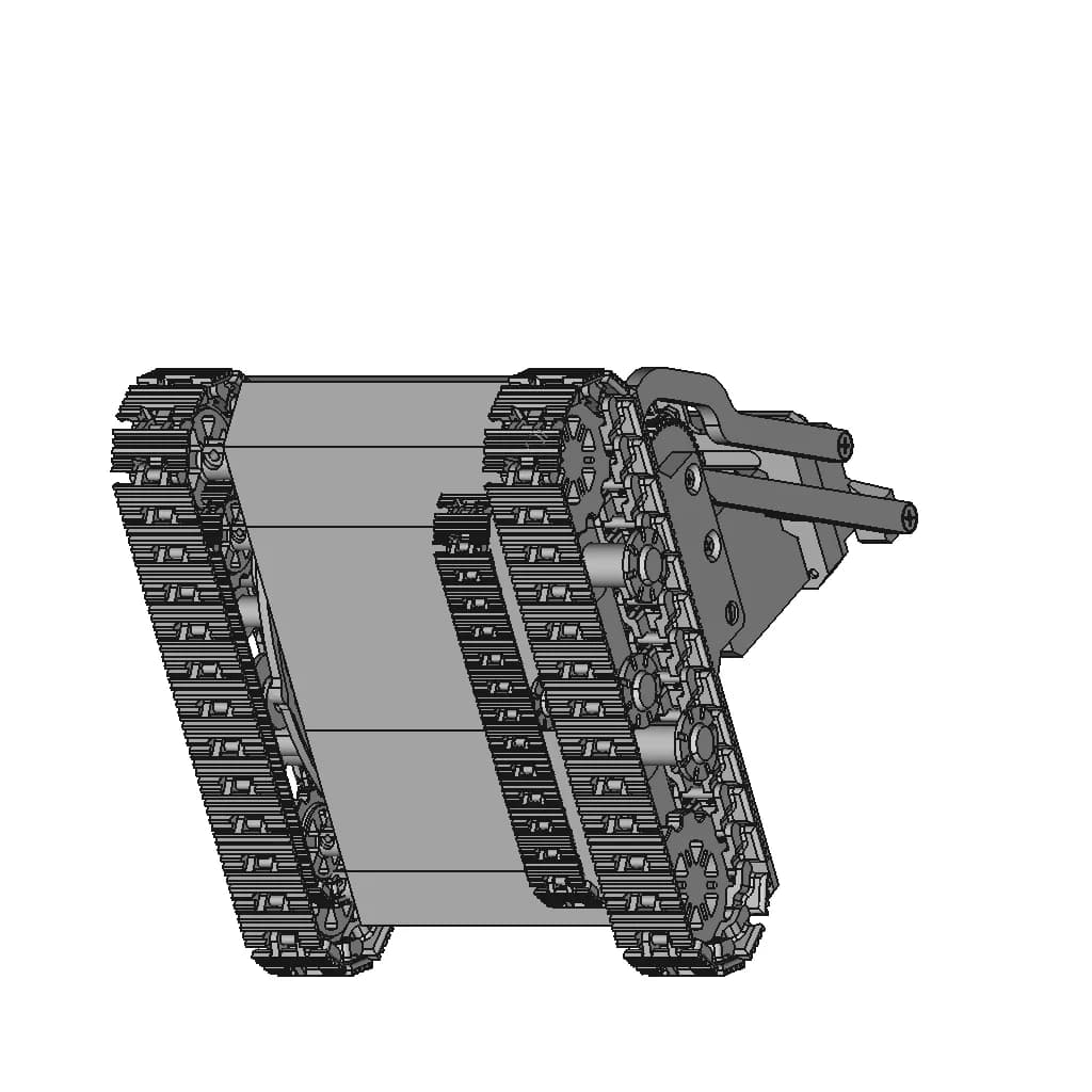 Crawler Robot - Standard Mechanical Component_60_30_degree_snapshot