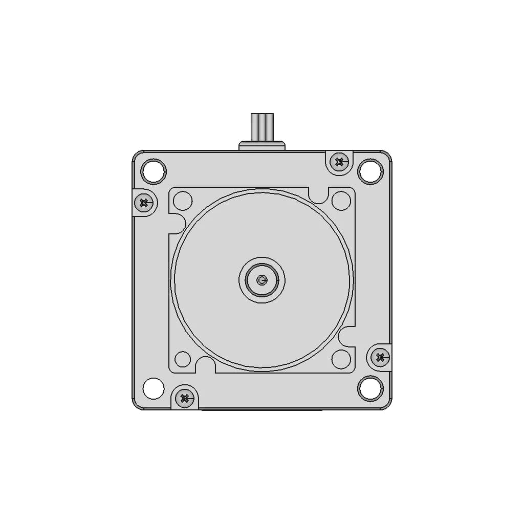 Stepper Motor Nema 23 57Bygh201 | 3D Engineering Design File_0_0_degree_snapshot