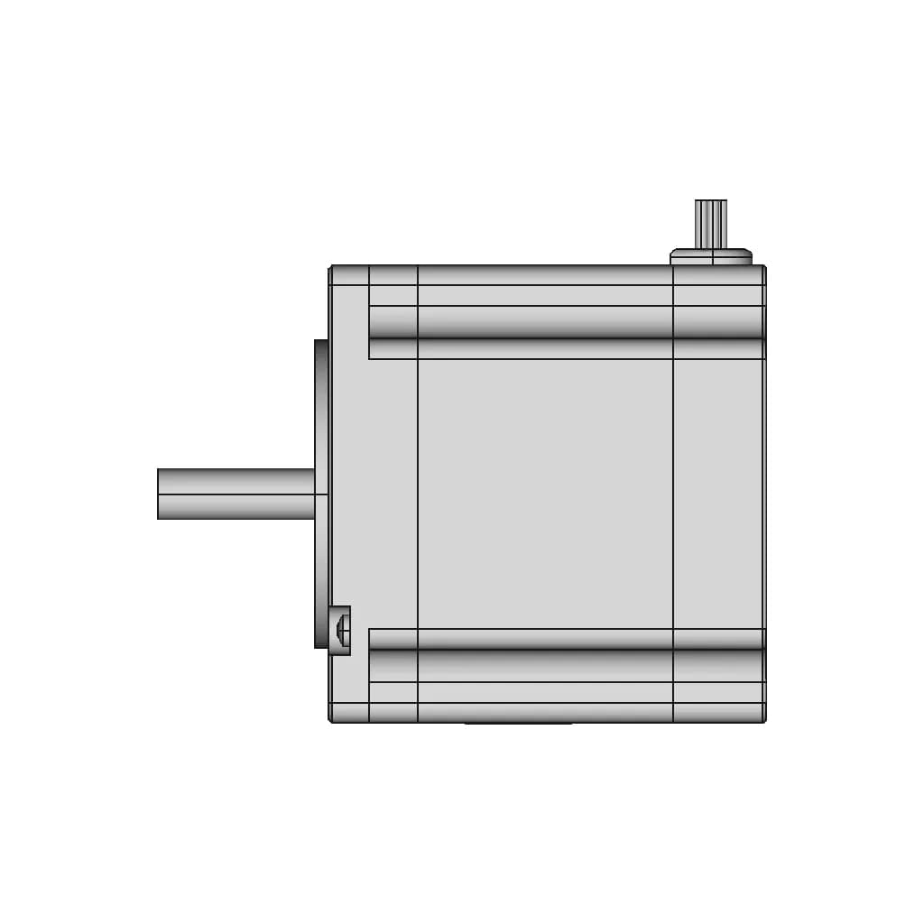 Stepper Motor Nema 23 57Bygh201 | 3D Engineering Design File_0_90_degree_snapshot