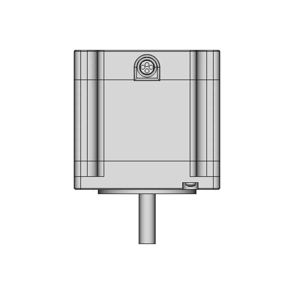 Stepper Motor Nema 23 57Bygh201 | 3D Engineering Design File_270_0_degree_snapshot
