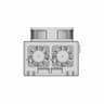 Nvidia Jetson Orin Nano Developer Kit Enclosure/Cover With Fans - Downloadable CAD Representation_0_270_degree_snapshot