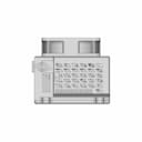 Nvidia Jetson Orin Nano Developer Kit Enclosure/Cover With Fans - Downloadable CAD Representation_0_90_degree_snapshot