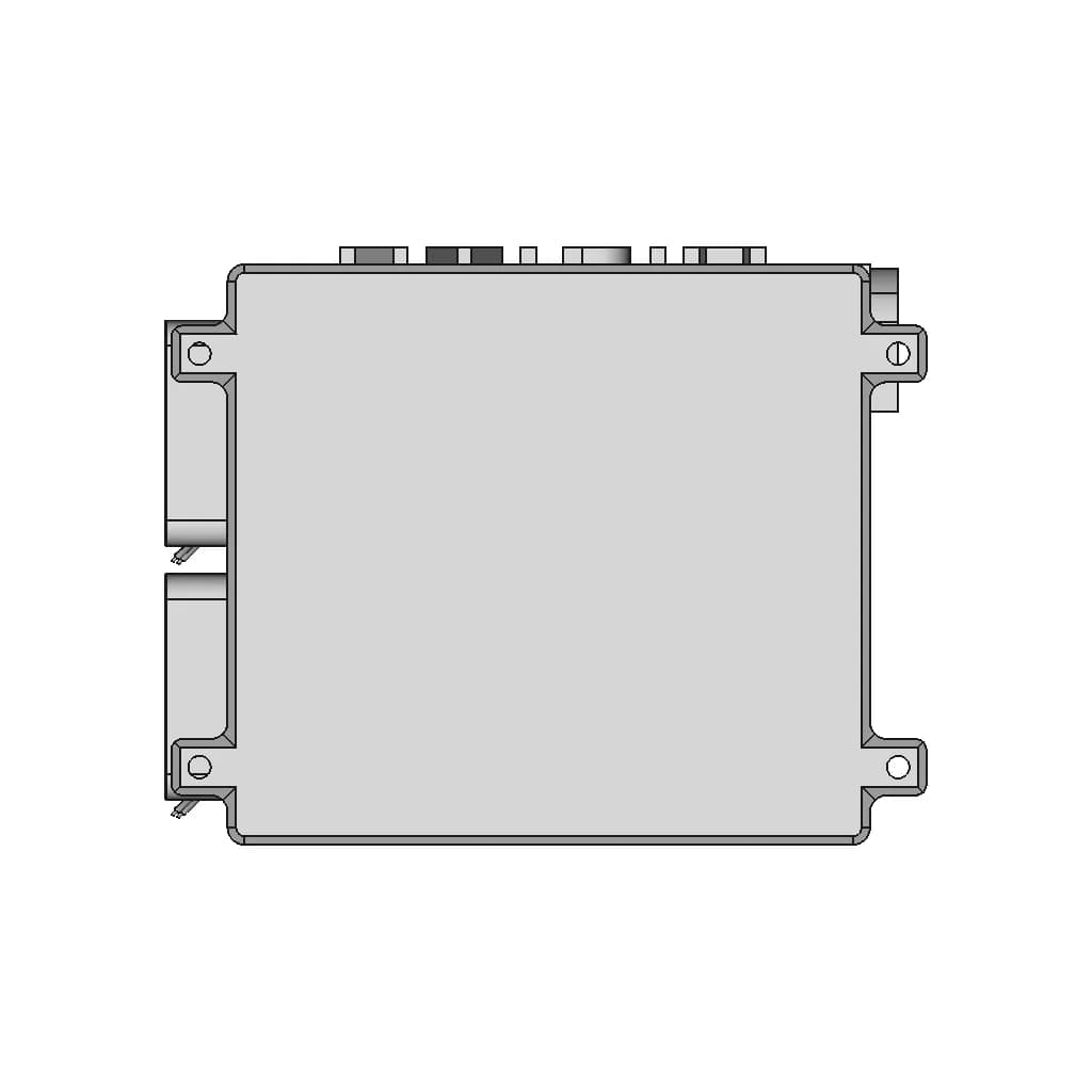 Nvidia Jetson Orin Nano Developer Kit Enclosure/Cover With Fans - Downloadable CAD Representation_90_0_degree_snapshot