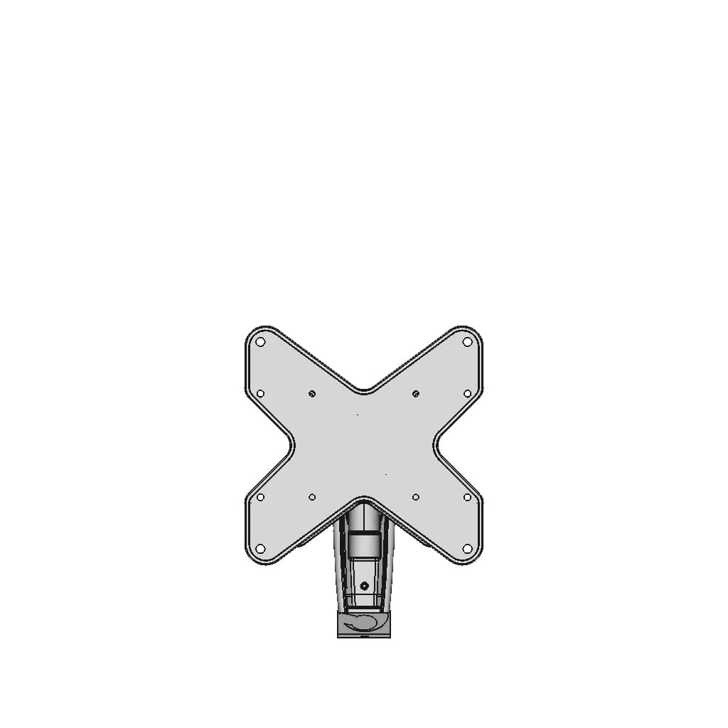 Dpam-Lda06-222 (Monitor-Arm) | 3D Engineering Design File_0_0_degree_snapshot