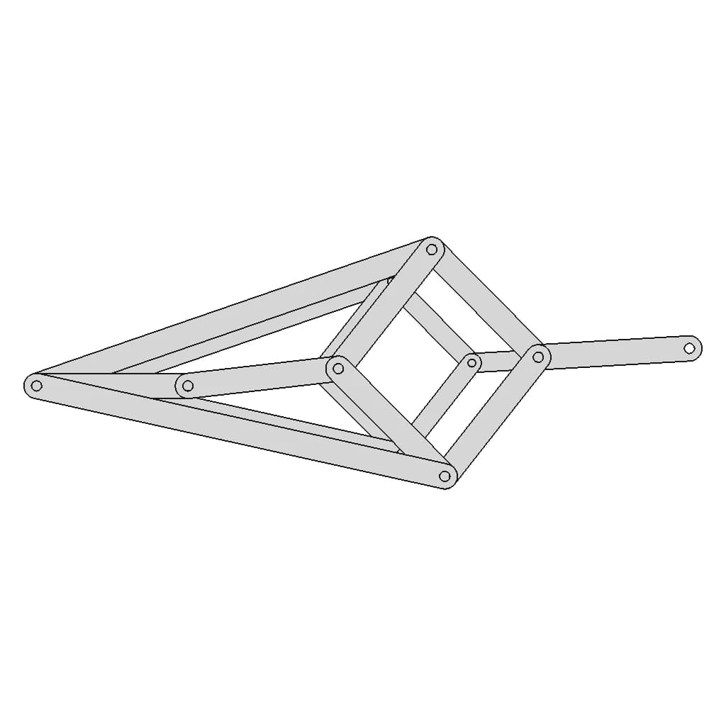 Simple Linear Mechanism - Standard Mechanical Component_0_0_degree_snapshot