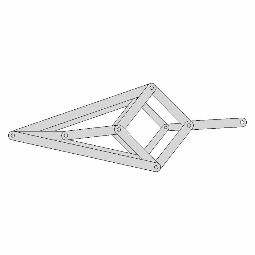 Simple Linear Mechanism - Standard Mechanical Component