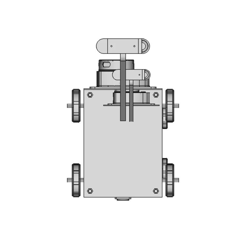 Magnetic Wheel Robot For Defect Detection In Oil Tanks | 3D Engineering Design File
