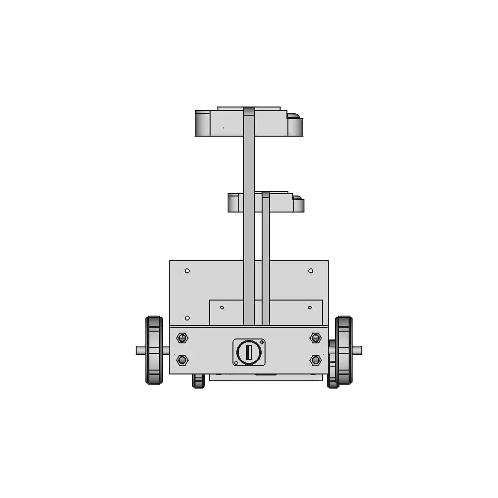 Magnetic Wheel Robot For Defect Detection In Oil Tanks | 3D Engineering Design File_90_0_degree_snapshot