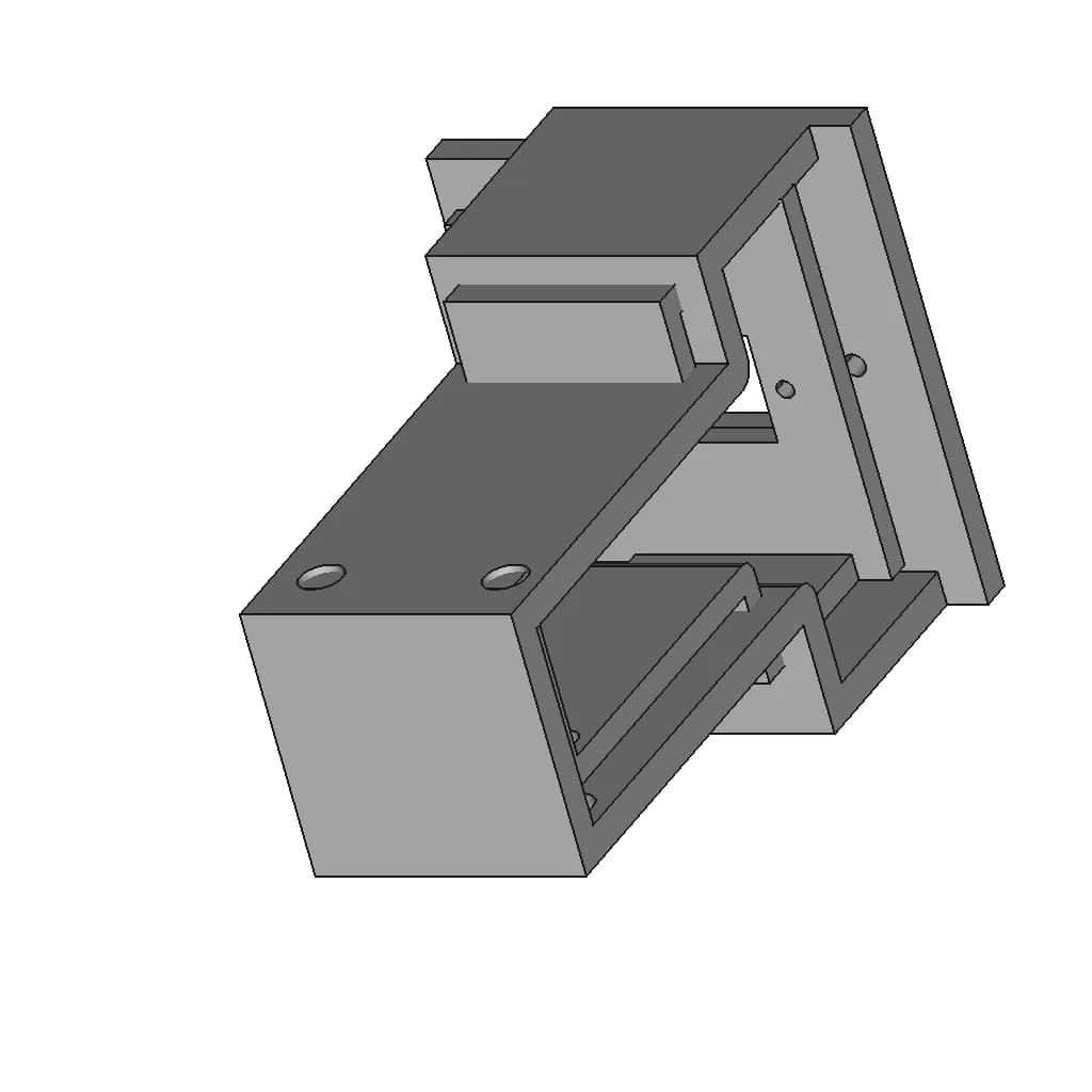 Servo Valve With Mg90S - Downloadable CAD Representation_60_30_degree_snapshot