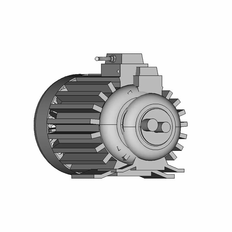 Motor 0.5 Hp | High-Quality CAD Model