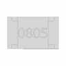 Res 0805 - Standard Mechanical Component_270_0_degree_snapshot
