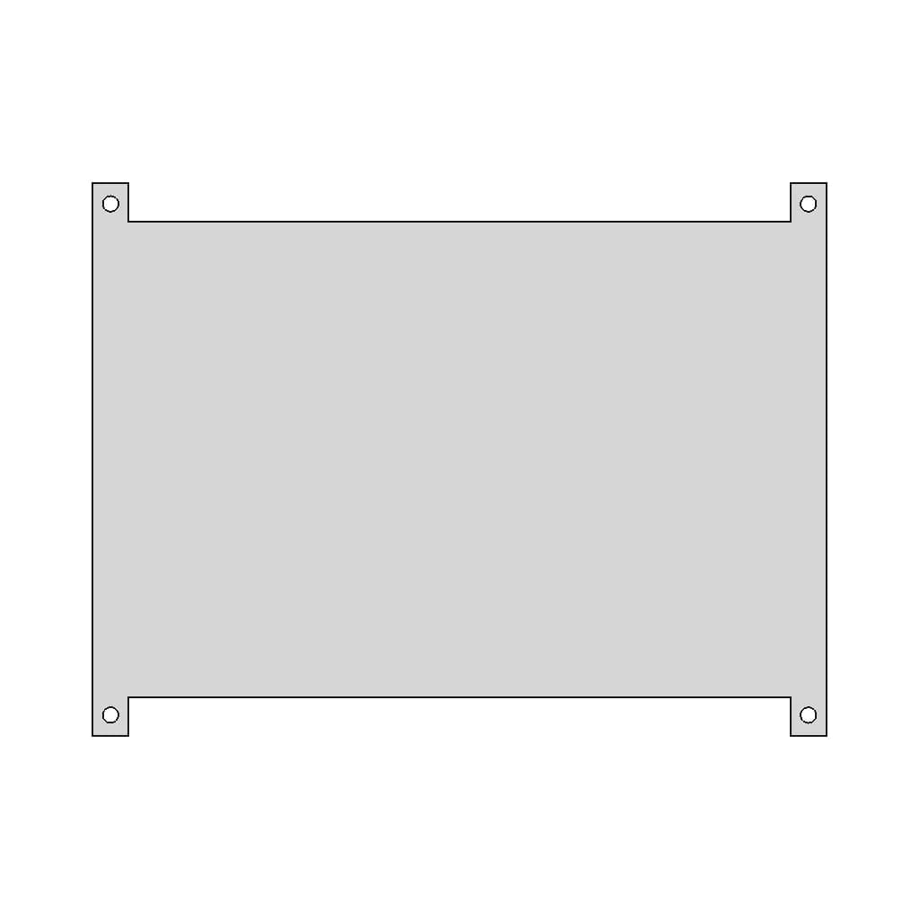 Waveshare 7 Inch Capacitive Touch Screen Lcd Hdmi 1024×600 Touch | High-Quality CAD Model_270_0_degree_snapshot