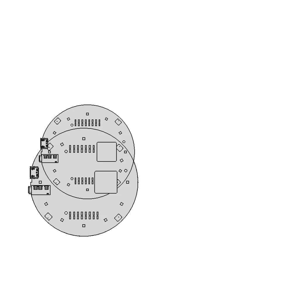 Seeed Studio Respeaker V2 - Standard Mechanical Component_90_0_degree_snapshot