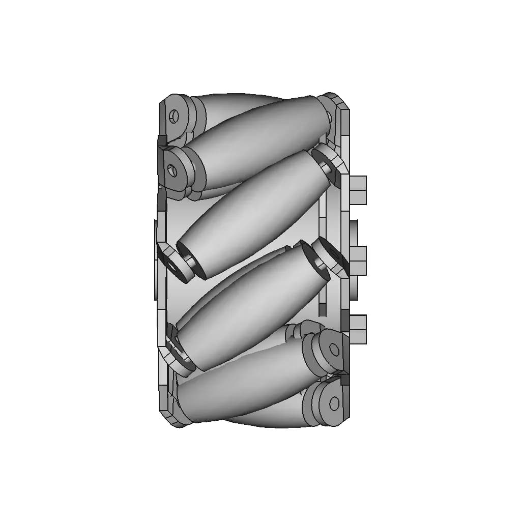 Mecanum Wheels (Placeholder) | High-Quality CAD Model_0_0_degree_snapshot